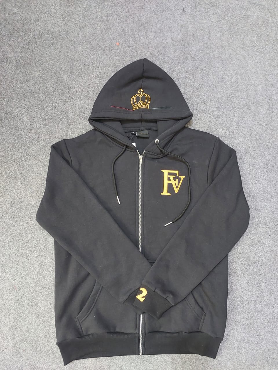(black) zip up hoodie